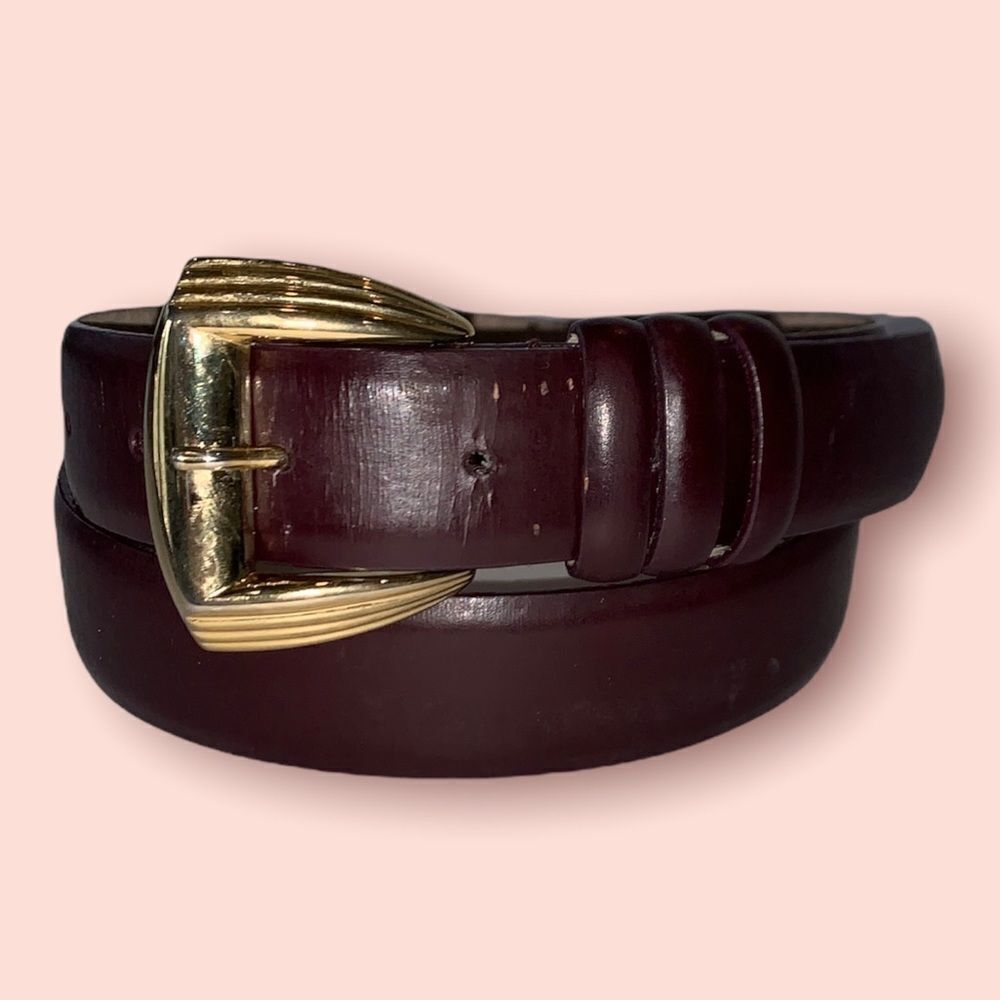 Career Classic Leather Belt